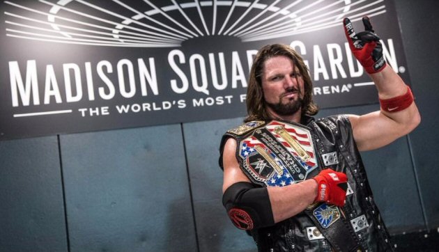 WWE - AJ Styles Wins US Title in 'Unseen' Madison Square Garden Match