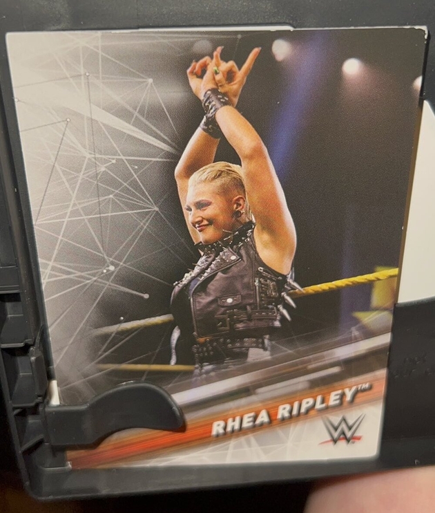 WWE - Rhea Ripley Trading Card, Free Inside Survivor Series 2021 DVD!