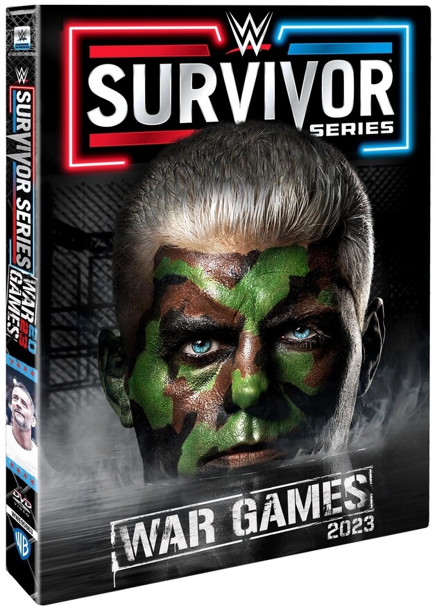 WWE Survivor Series 2023 DVD - Box Artwork, Featuring Cody Rhodes & CM Punk