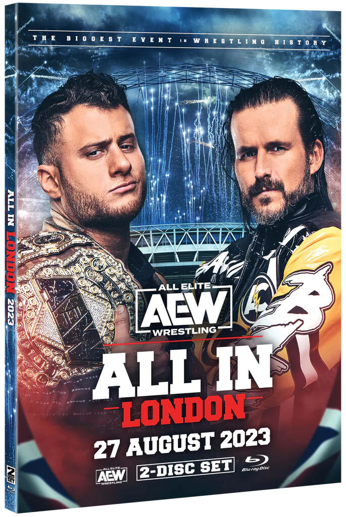 AEW All In 2023 (London Wembley Stadium) Blu-ray Box Artwork