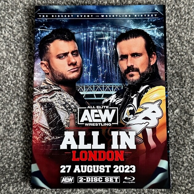 AEW All In Wembley 2023 Blu-ray - Photos, Front Cover
